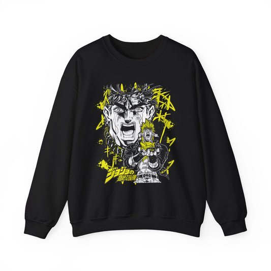Joestar Sweatshirt – 100% Cotton JoJo’s Bizarre Adventure Pullover for Anime Fans