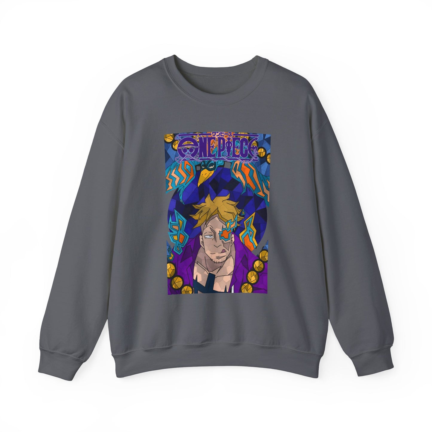 Marco the Phoenix One Piece Sweatshirt – 100% Cotton Anime Pullover for Fans