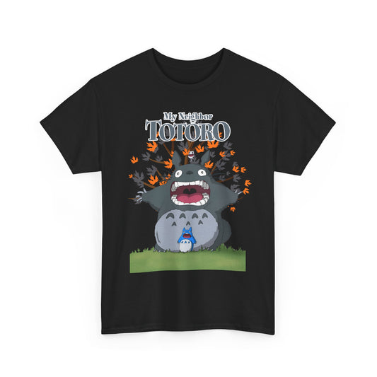 My Neighbor Totoro Scream T-Shirt 100% Cotton Studio Ghibli Tee