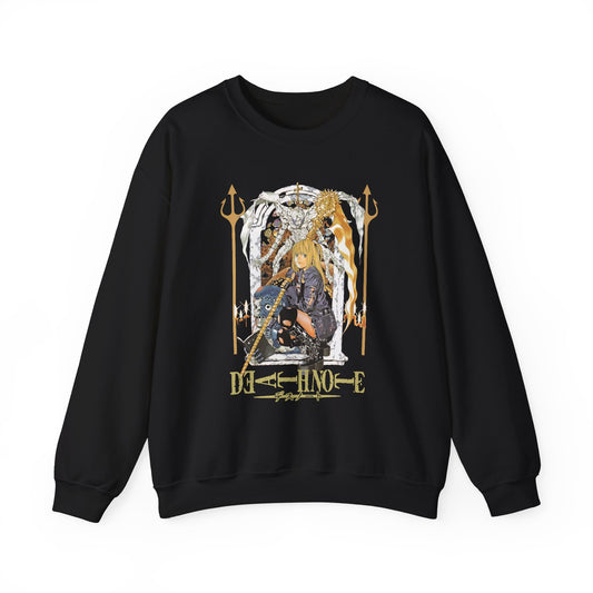 Misa Amane Death Note Sweatshirt – 100% Cotton Anime Pullover for Gothic & Otaku Style