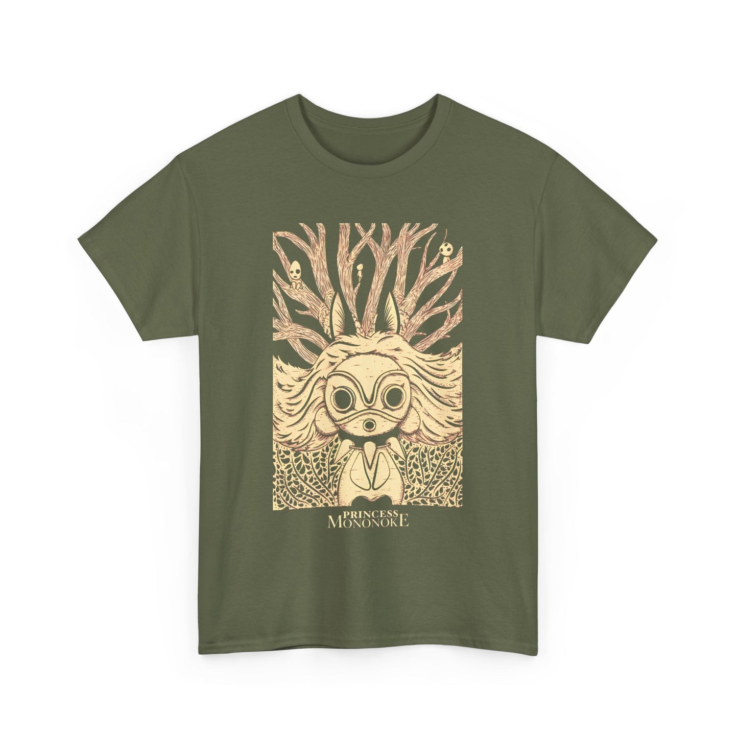 Kodama Spirit Ghibli T-Shirt | 100% Cotton Princess Mononoke Tee