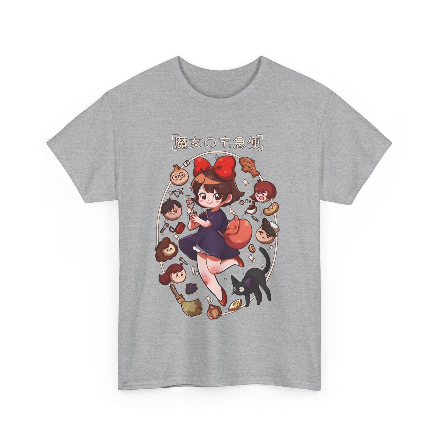 Mononoke Princess Shirt – Ghibli Forest Spirits Cotton Tee