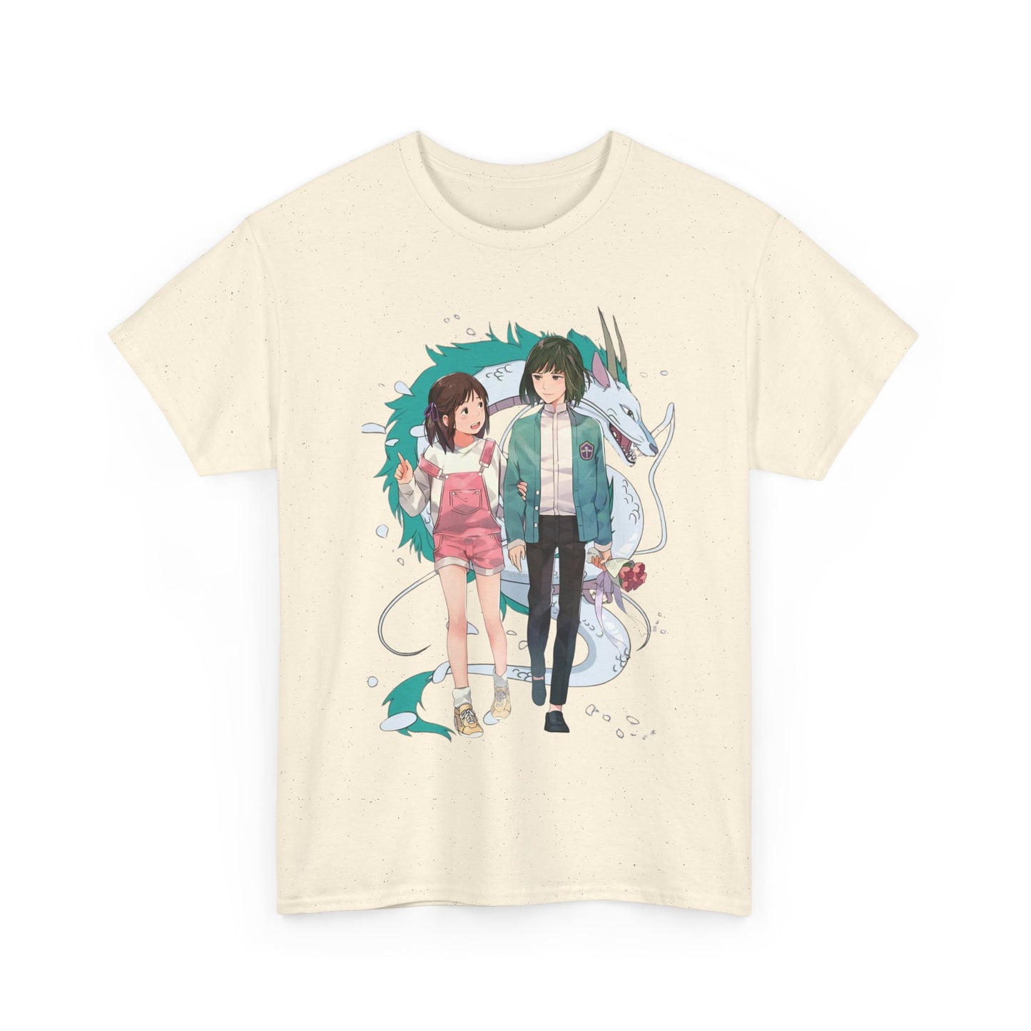 Spirited Away T-Shirt 100% Cotton Studio Ghibli Anime Graphic Tee