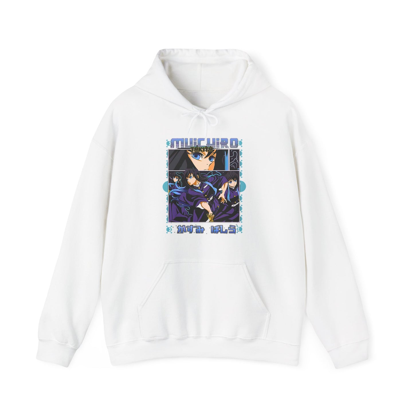 Muichiro Tokito Demon Slayer Hoodie – 100% Cotton Anime Hoodie for Mist Hashira Fans