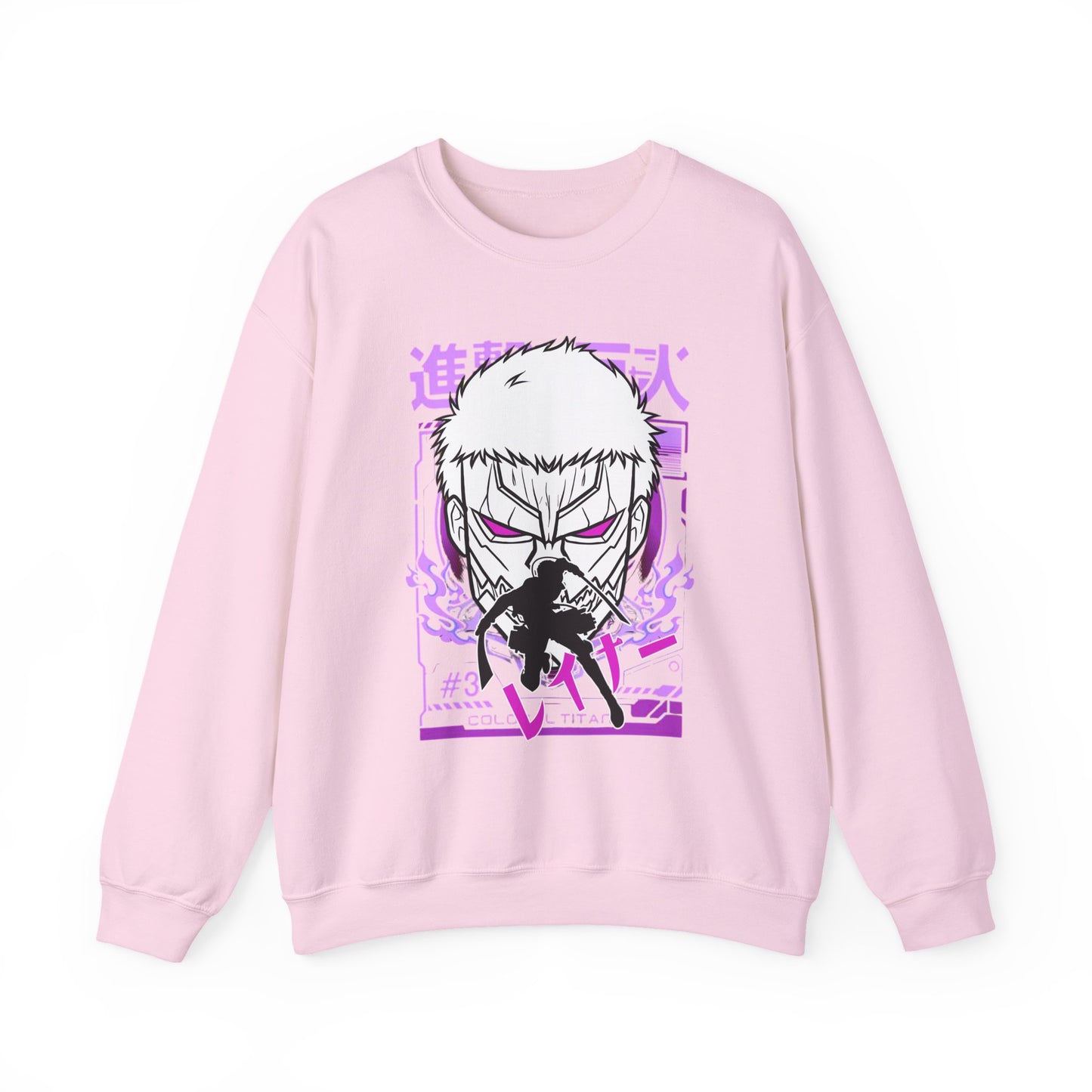 Reiner Braun Sweatshirt – 100% Cotton Attack On Titan Anime Pullover for AOT Fans