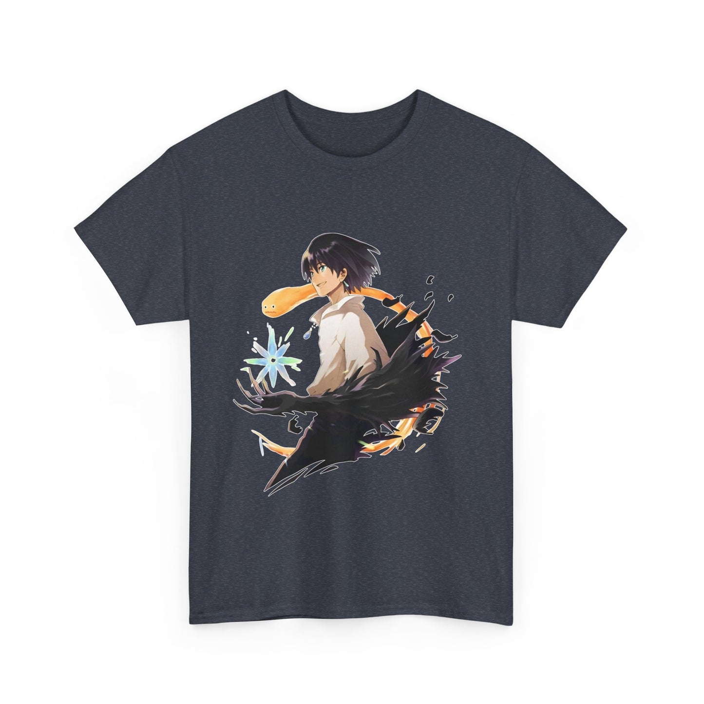 Howl & Calcifer Ghibli T-Shirt – 100% Cotton Anime Shirt Gift