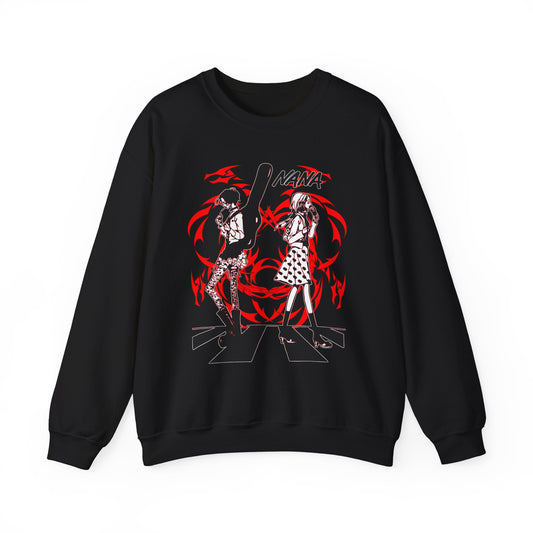 Nana Osaki Black Stones Sweatshirt – 100% Cotton | Stylish Anime Streetwear for NANA Fans