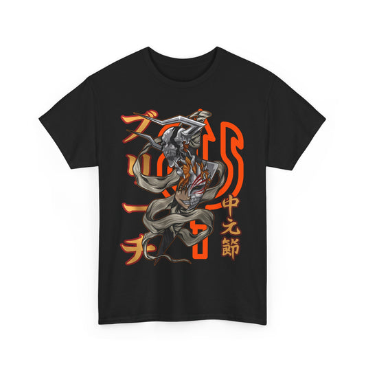 Ichigo Kurosaki Bleach T-Shirt – 100% Cotton Anime Tee for Soul Reaper Fans
