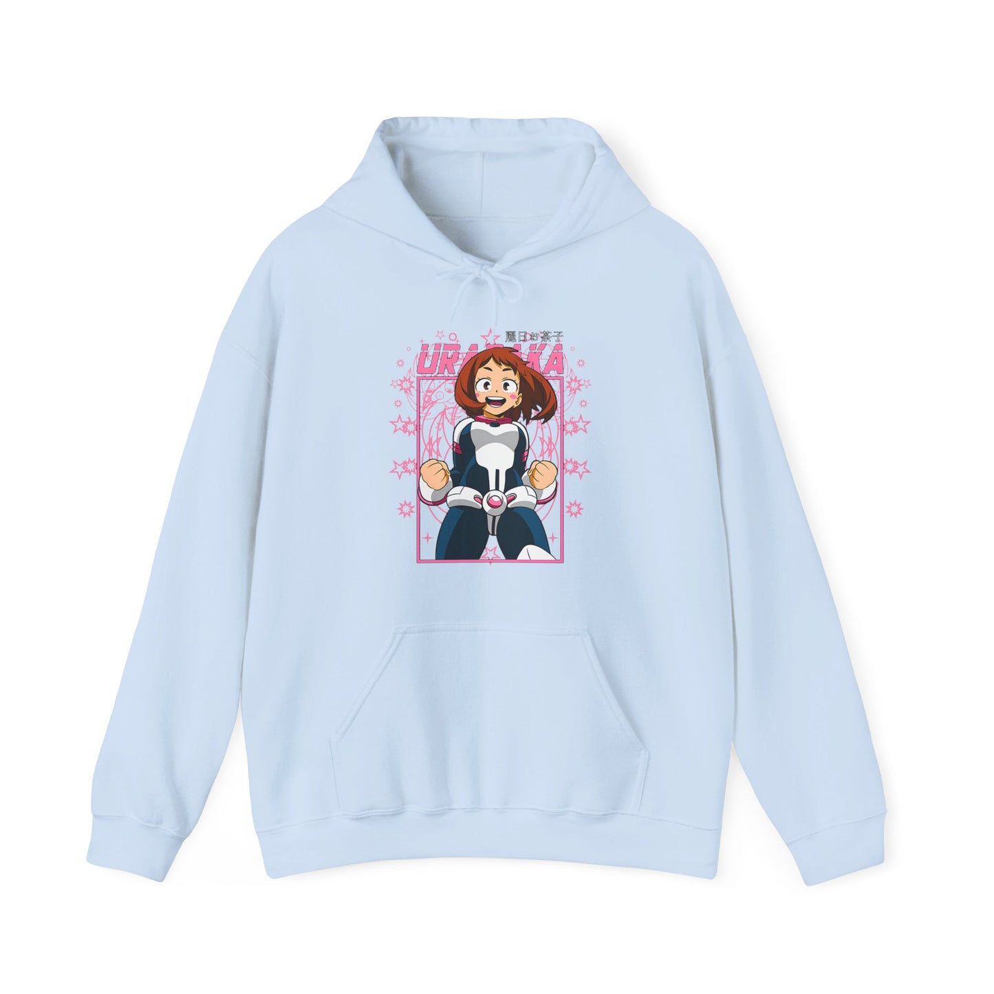 Ochaco Uraraka Hoodie – 100% Cotton Gildan 18500 | My Hero Academia Anime Hoodie for True Fans