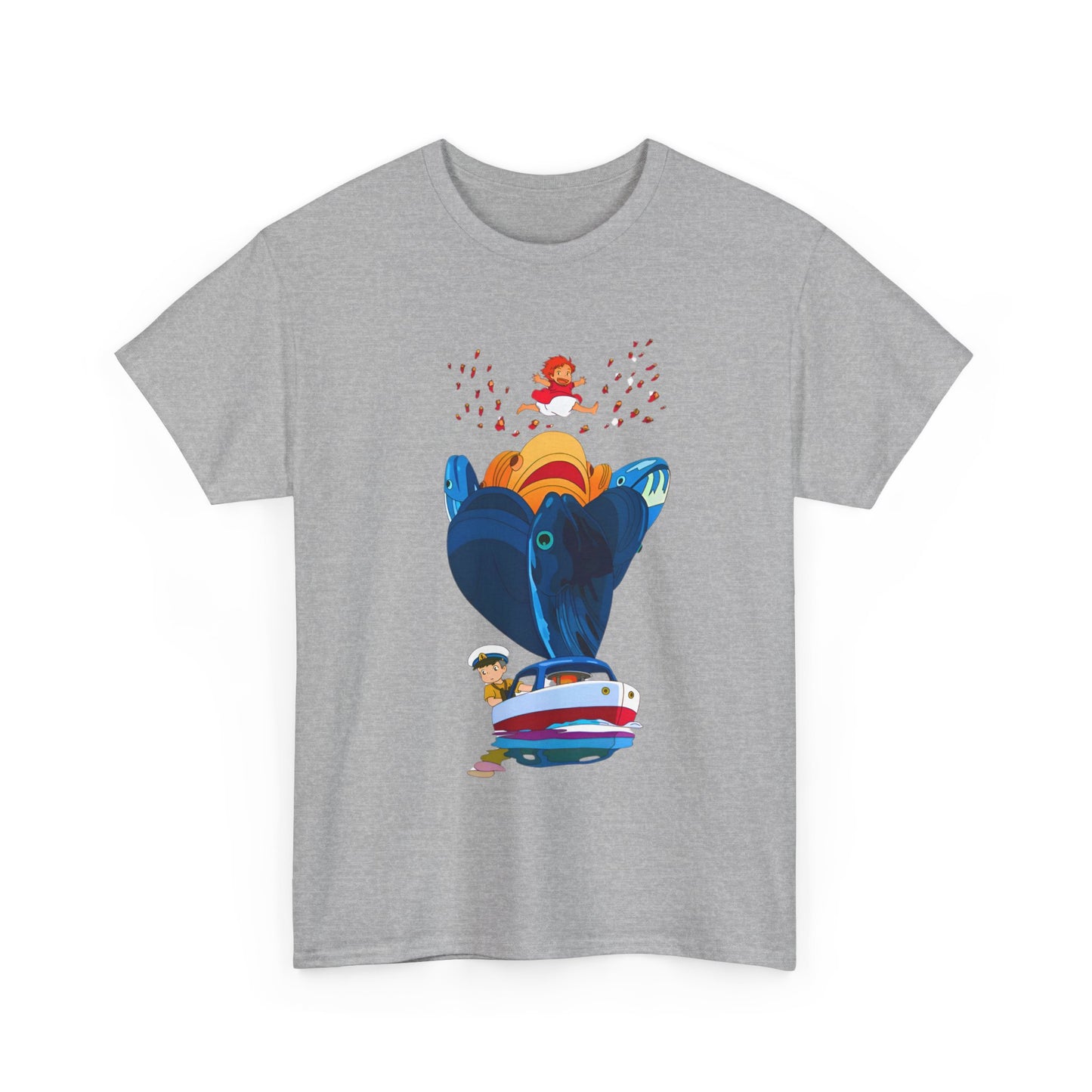 Ponyo and Sosuke Sea Dreams T-Shirt – 100% Cotton Studio Ghibli Inspired Tee
