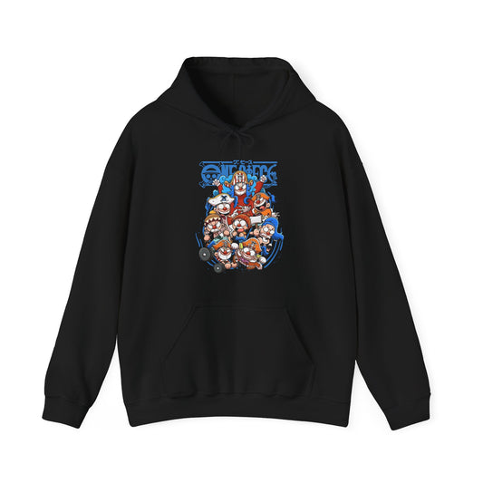 Buggy the Star Clown One Piece Hoodie – 100% Cotton Anime Hoodie for One Piece Fans