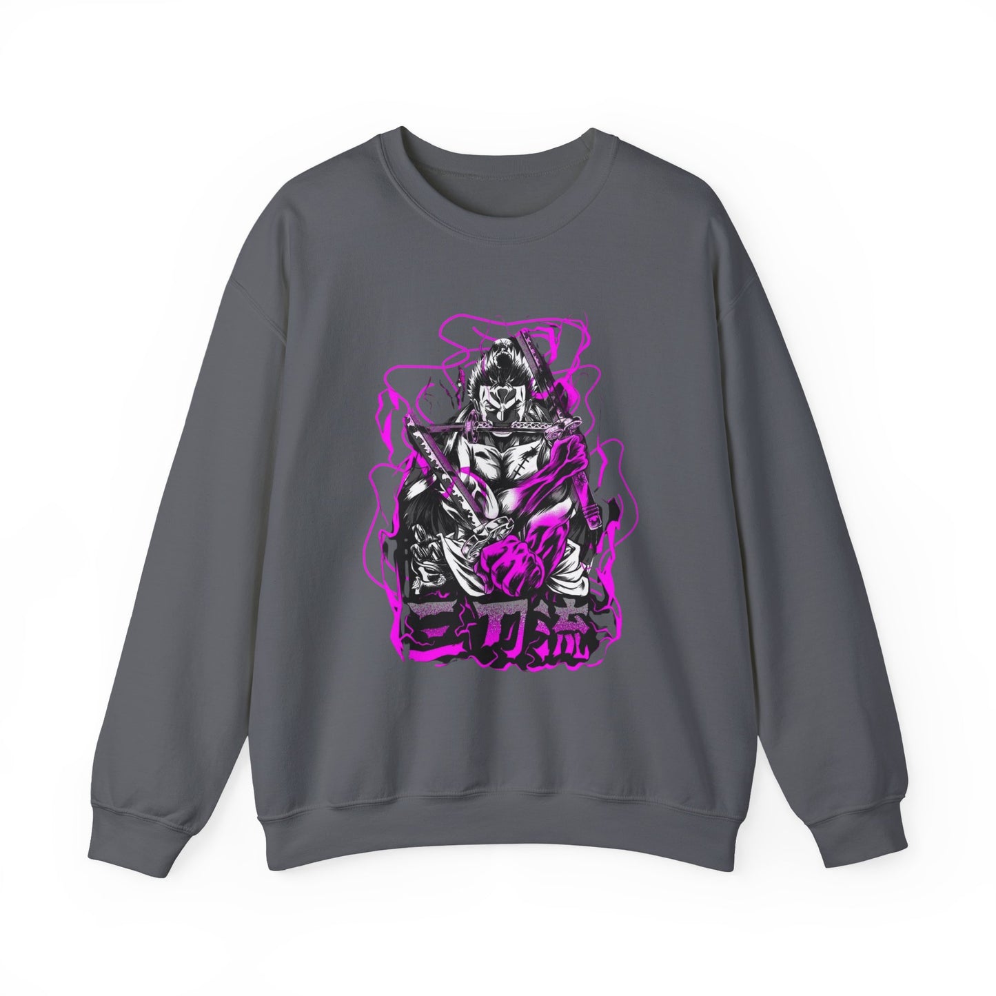 Roronoa Zoro Sweatshirt – 100% Cotton One Piece Anime Pullover for Fans