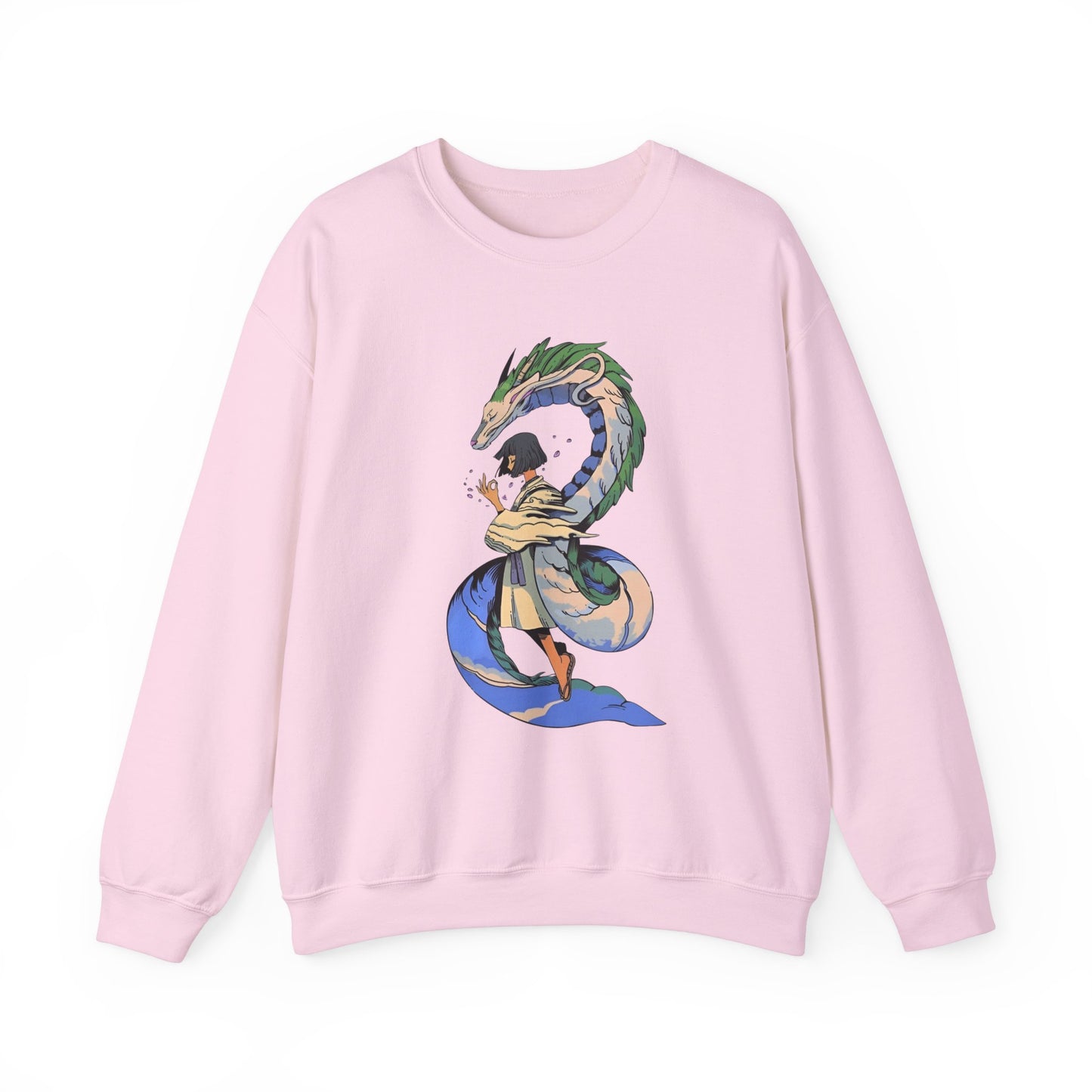 Haku Spirited Away Sweatshirt – 100% Cotton Studio Ghibli Anime Pullover