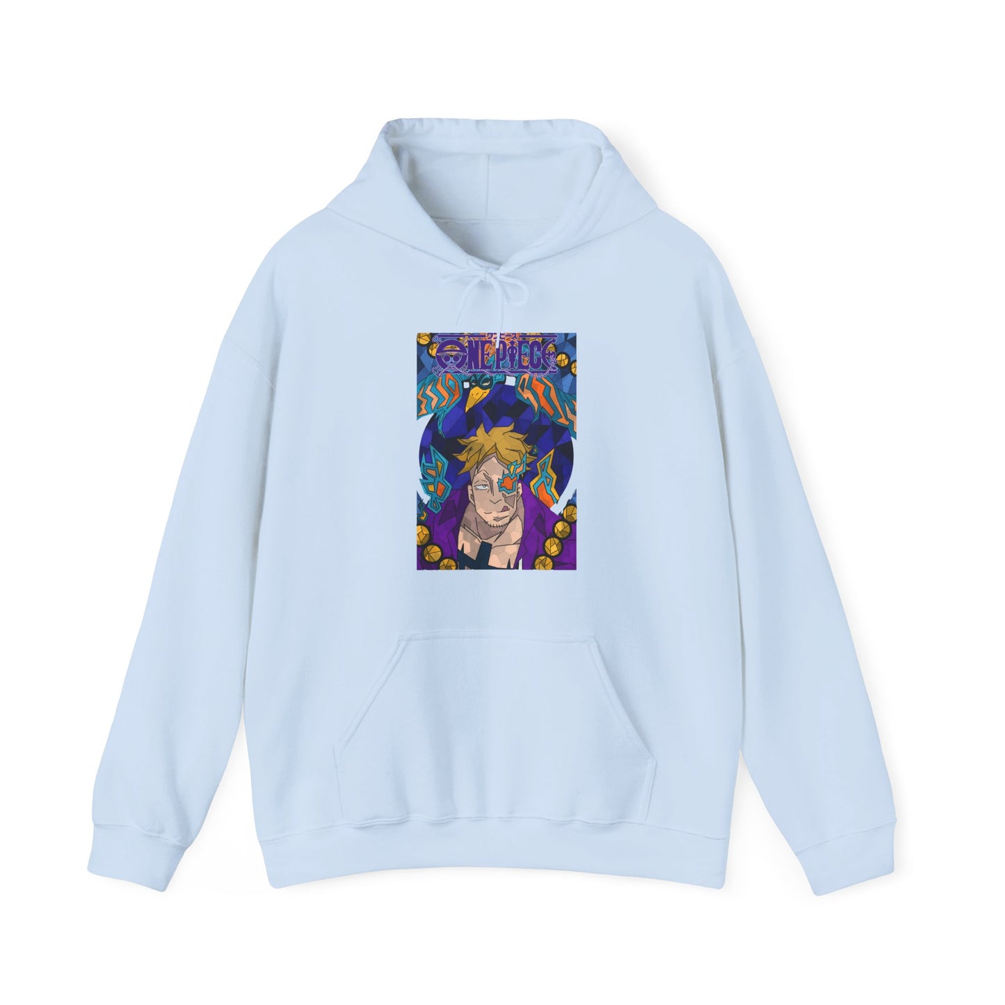 "Marco the Phoenix Hoodie – 100% Cotton One Piece Anime Sweatshirt for Fans"