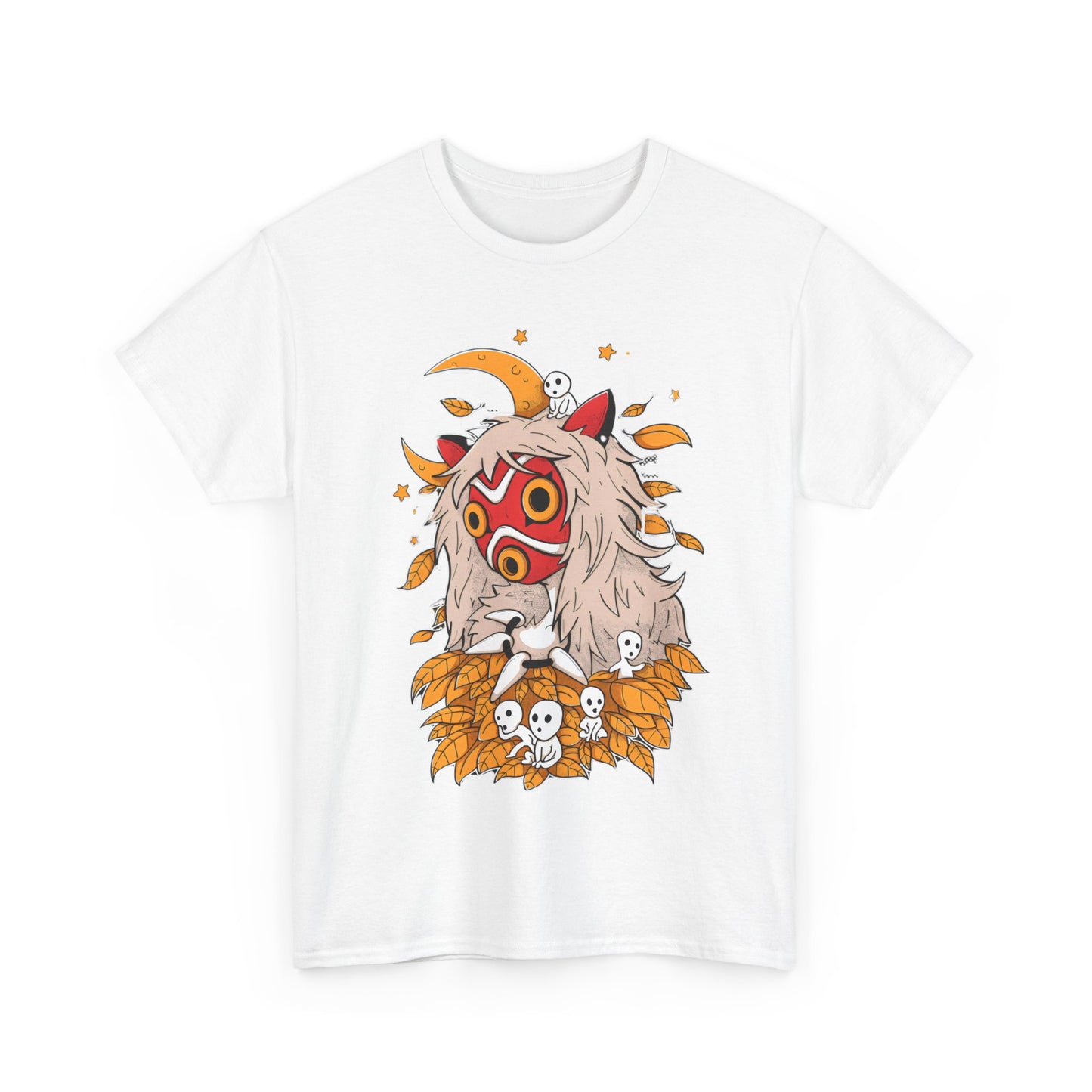 Kodama Princess Ghibli T-Shirt | Princess Mononoke Anime Cotton Tee