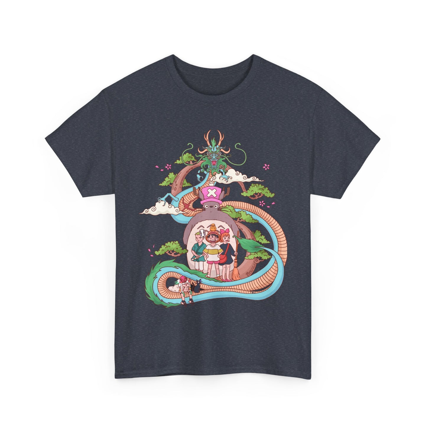 Spirited Away One Piece T-Shirt 100% Cotton | Studio Ghibli Anime Tee