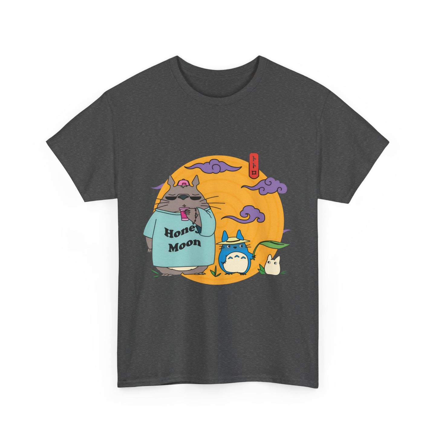 Totoro Fresh Art T-Shirt 100% Cotton | Studio Ghibli Anime Tee