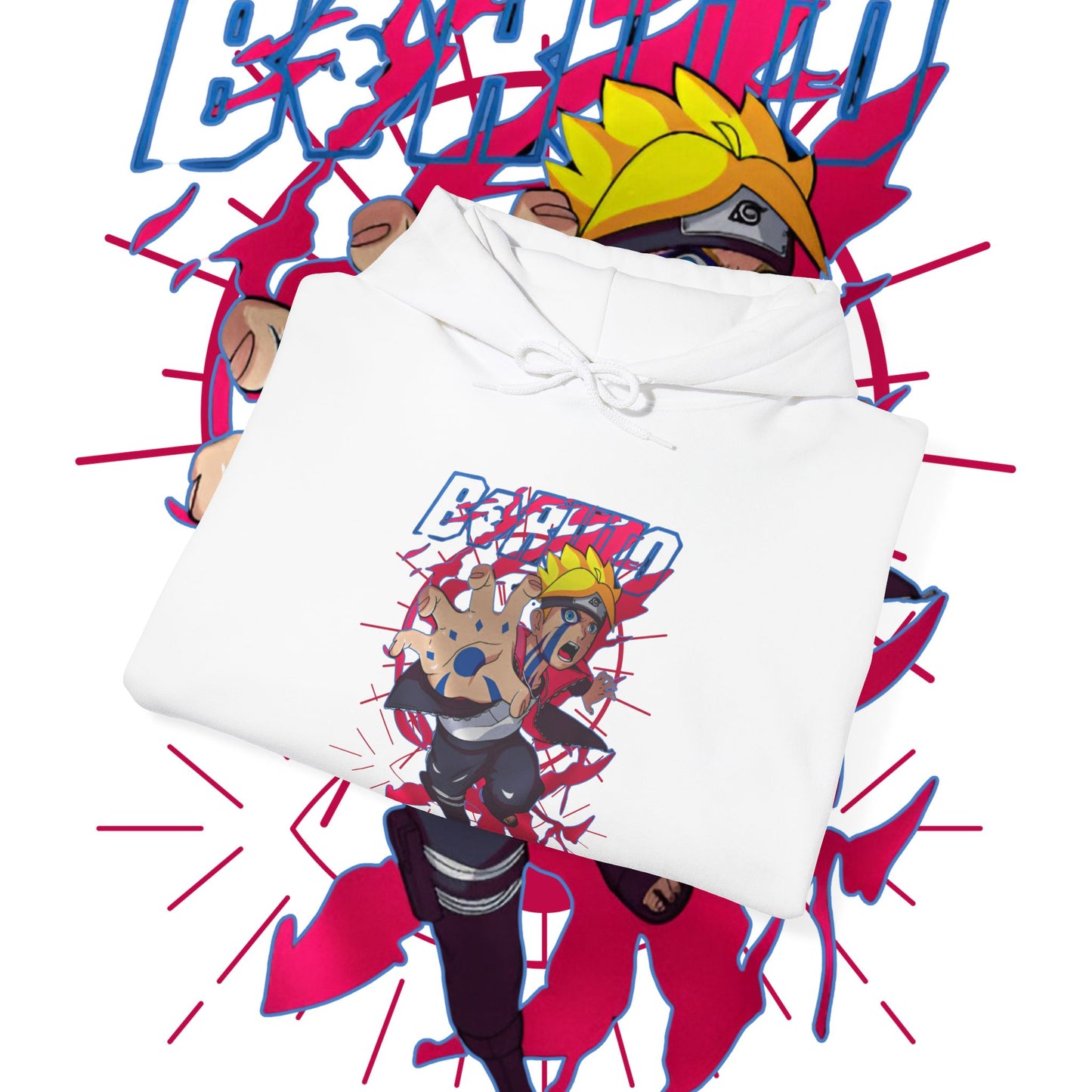 Boruto Hero Hoodie – Premium Cotton Anime Streetwear