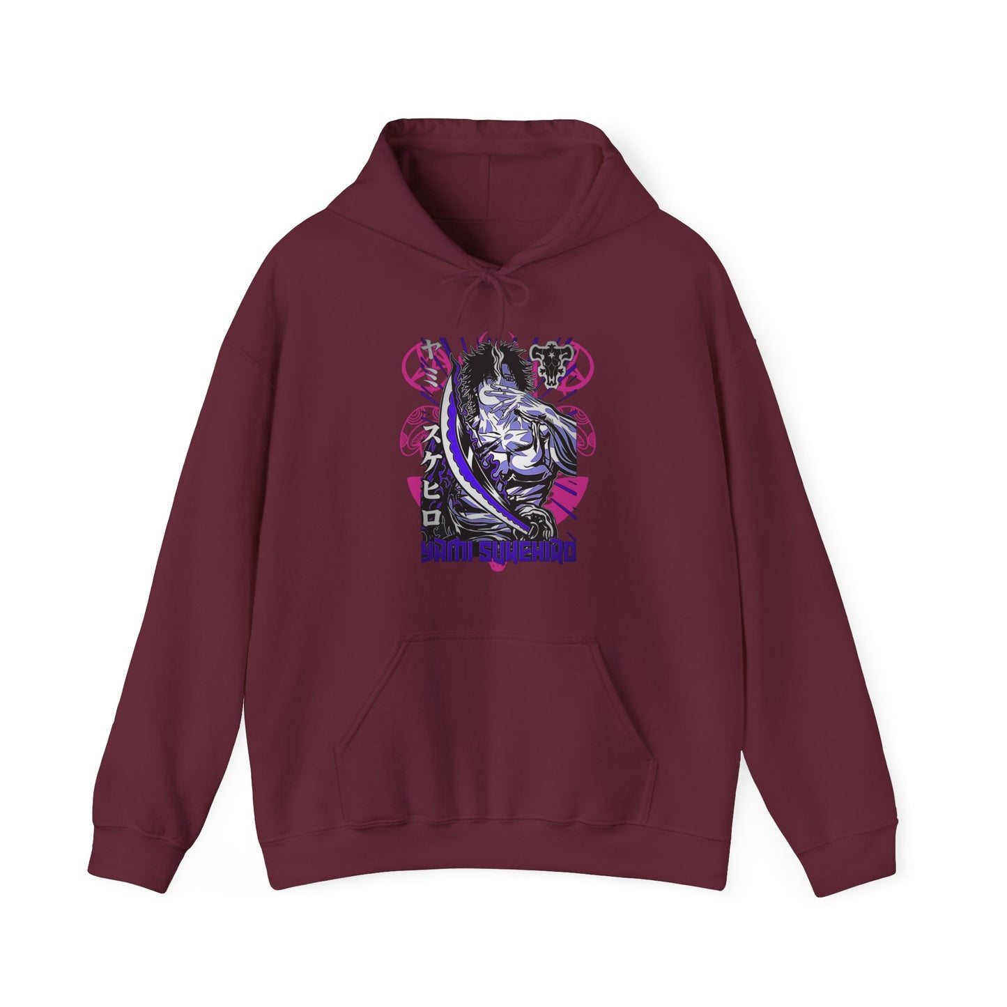 Yami Sukehiro Hoodie – 100% Cotton Black Clover Anime Hoodie for True Fans