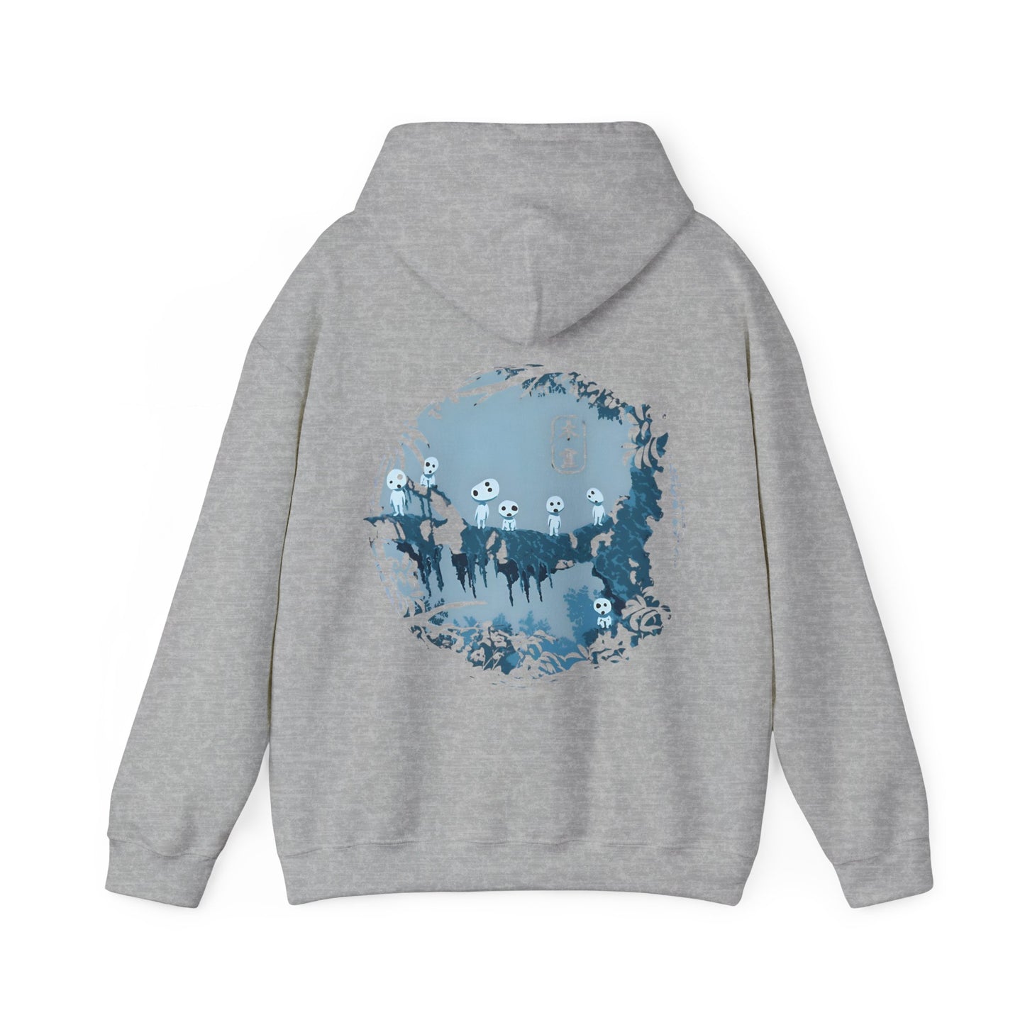 Kodama Tree Forest Back Print Hoodie – 100% Cotton Studio Ghibli Inspired Hoodie from Princess Mononoke