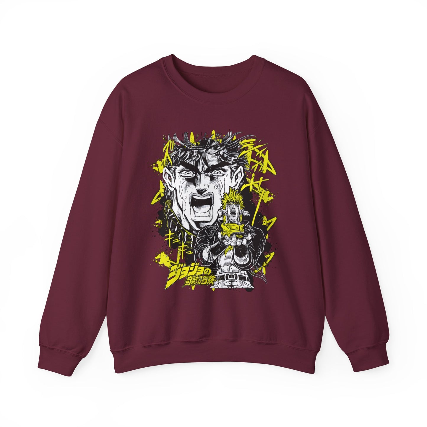 Joestar Sweatshirt – 100% Cotton JoJo’s Bizarre Adventure Pullover for Anime Fans