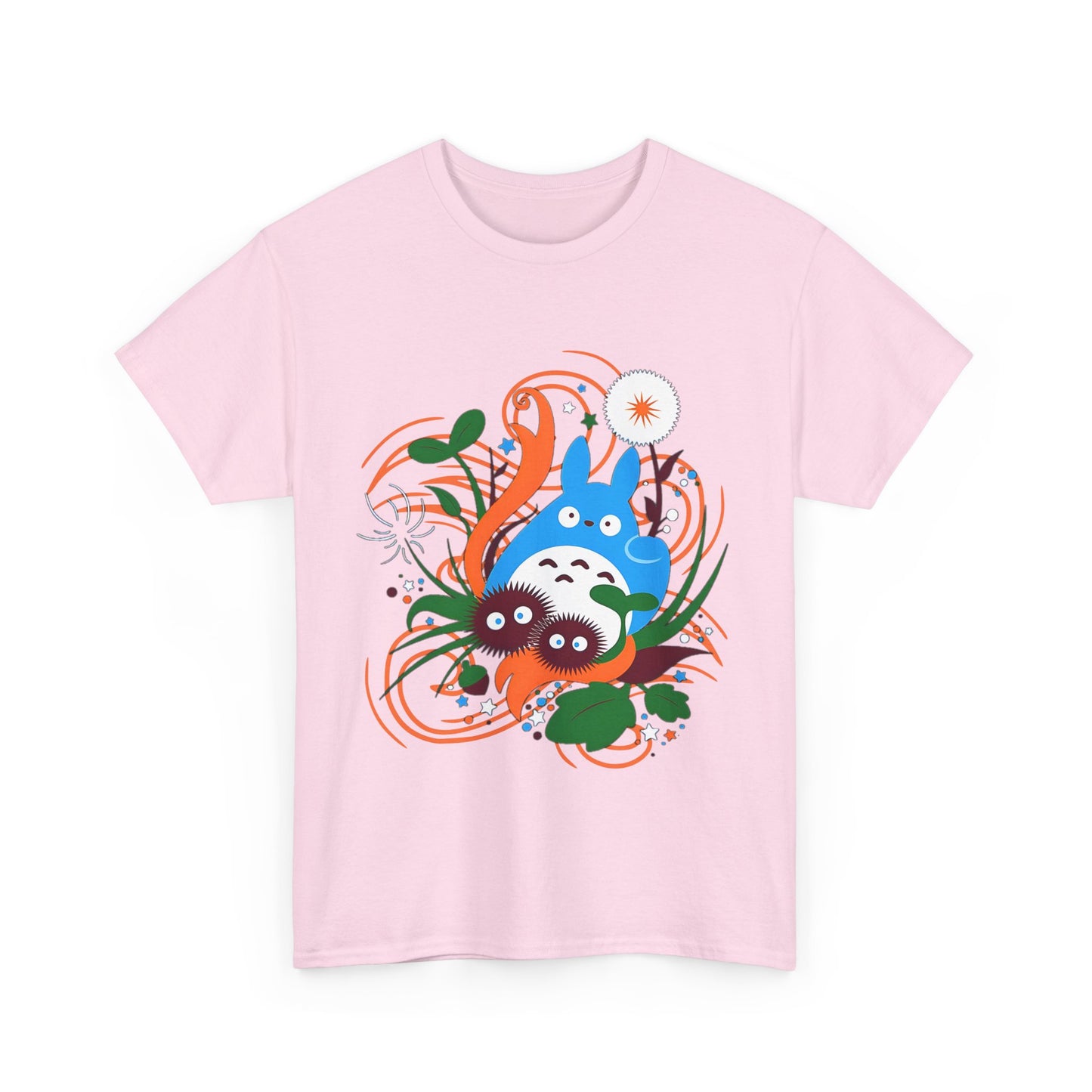 Totoro T-Shirt – 100% Cotton Studio Ghibli Tee for Anime Fans & Collectors