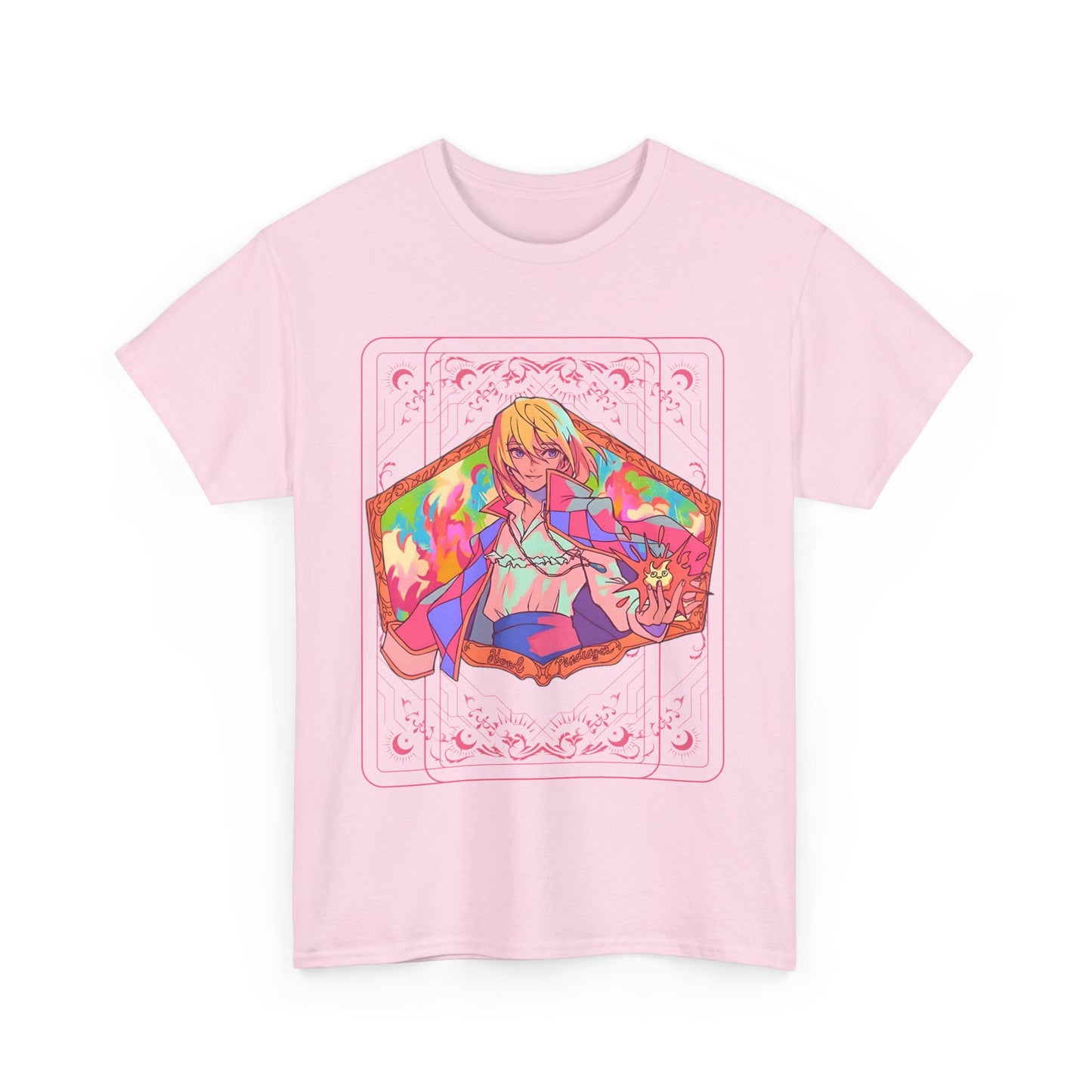 Howl Ghibli T-Shirt – 100% Cotton Anime Tee from Howl’s Moving Castle