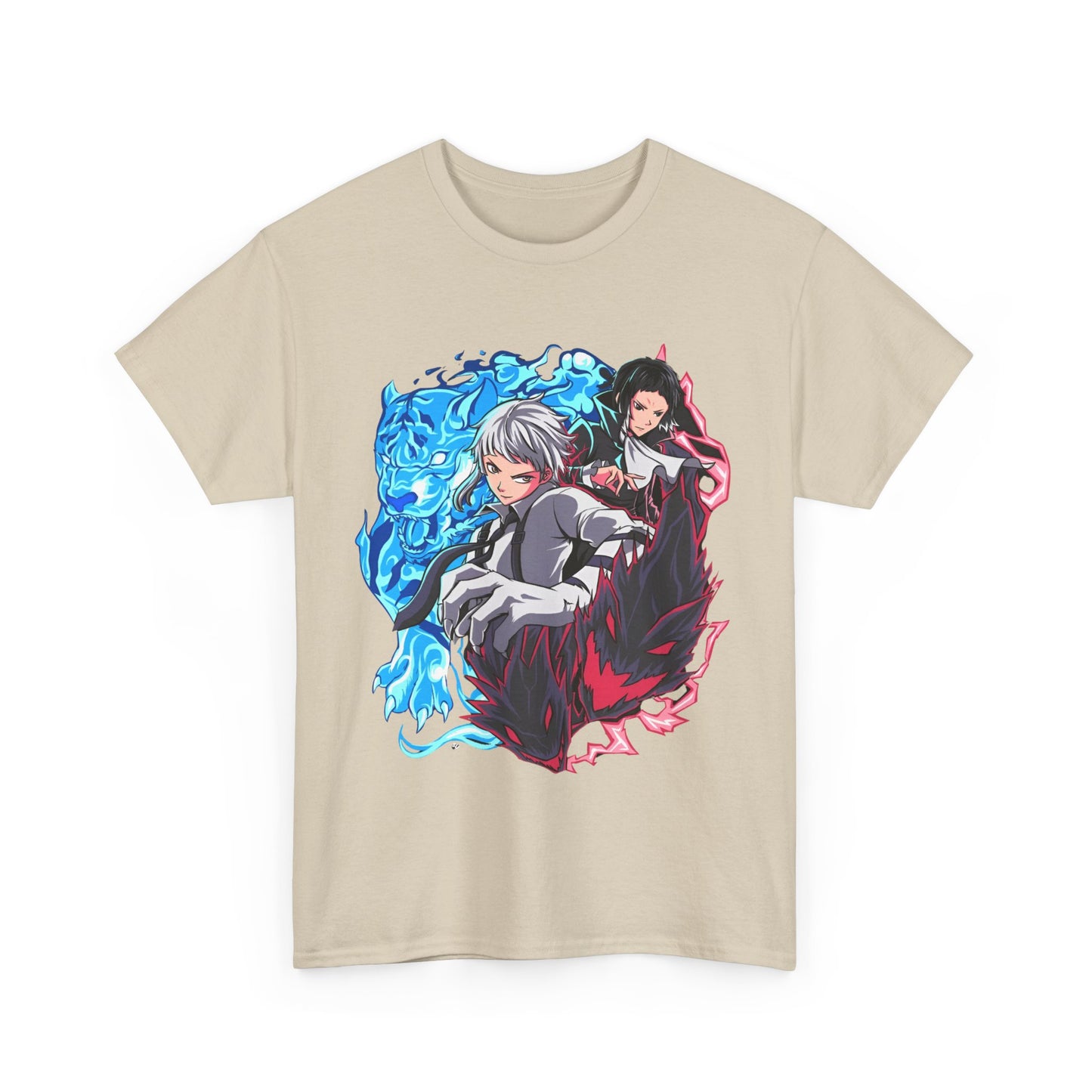 Bungou Stray Dogs T-Shirt – 100% Cotton Anime Tee for Manga Fans & Otakus