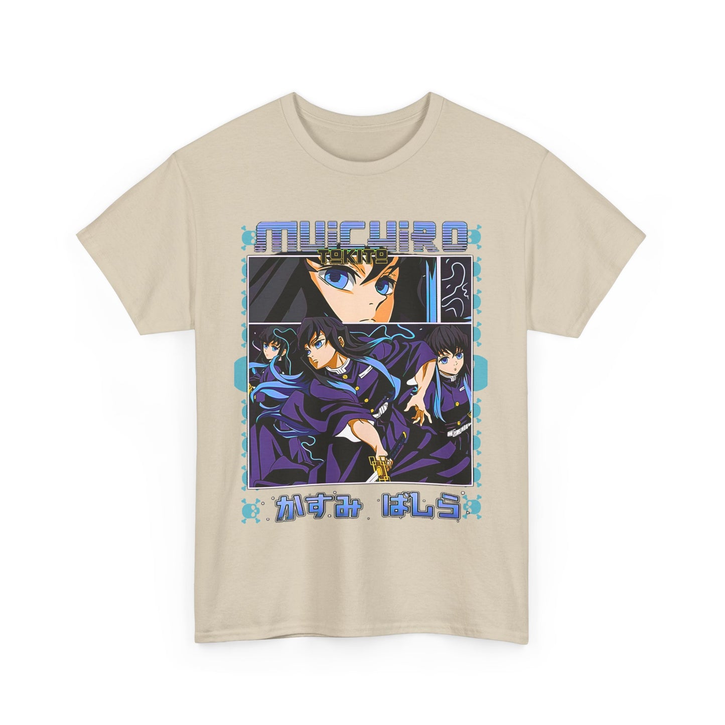 Muichiro Tokito Demon Slayer T-Shirt – 100% Cotton Anime Tee for Mist Hashira Fans