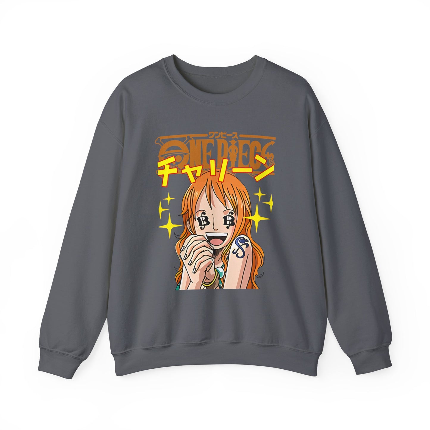 Nami One Piece Sweatshirt – 100% Cotton Anime Pullover for Straw Hat Fans