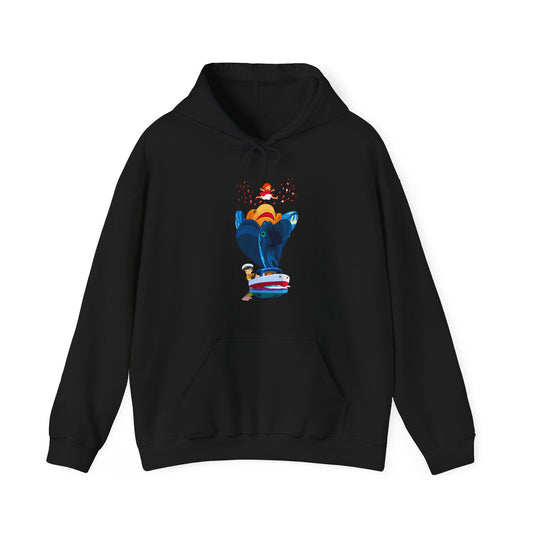Ponyo Sosuke Sea Dreams Hoodie – 100% Cotton Studio Ghibli Ocean Anime Sweatshirt