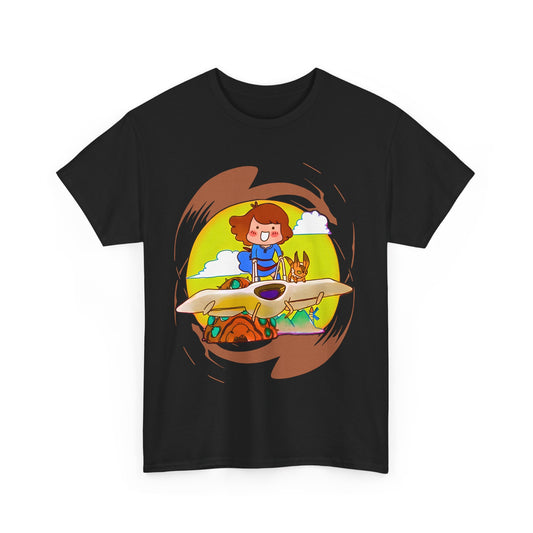 Nausicaa of the Valley of the Wind T-Shirt – 100% Cotton Studio Ghibli Anime Tee