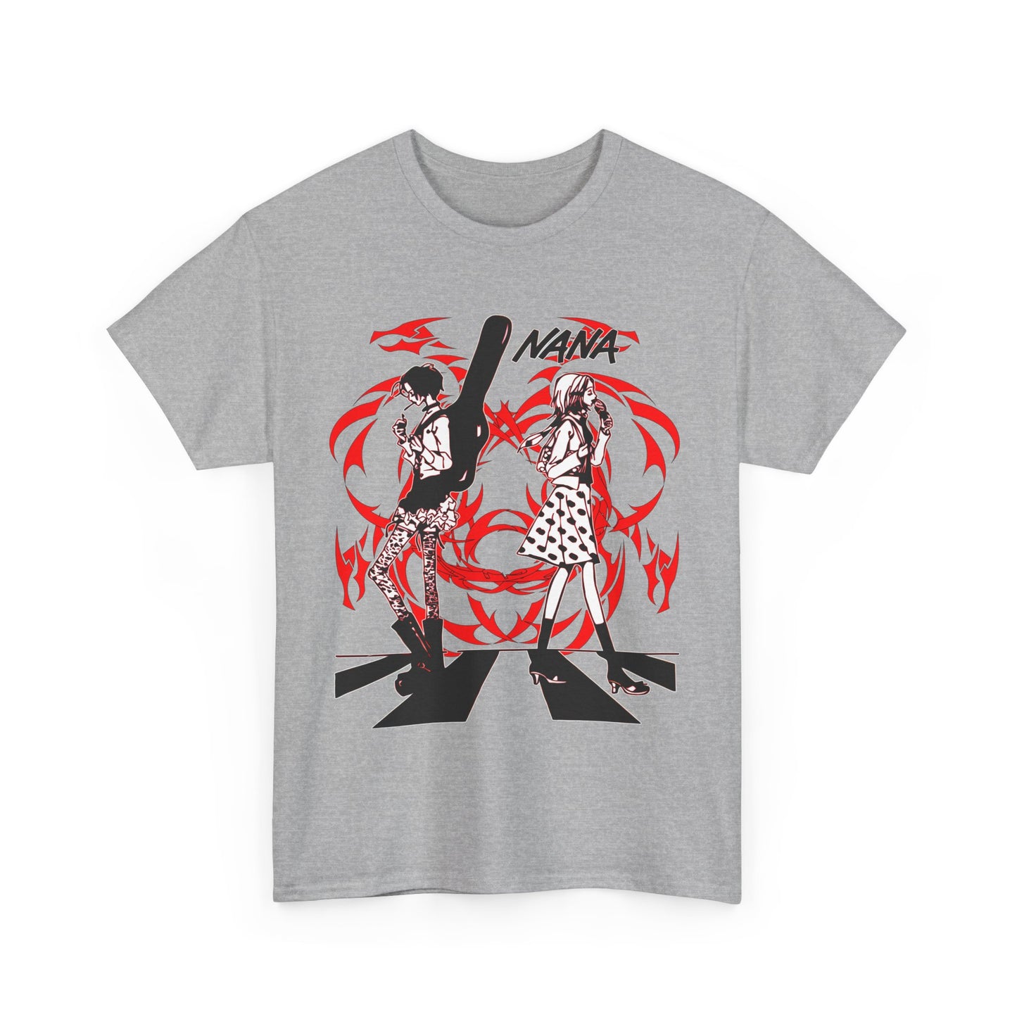 Nana Osaki Black Stones T-Shirt – 100% Cotton Anime Rock Band Tee | Stylish Japanese Streetwear