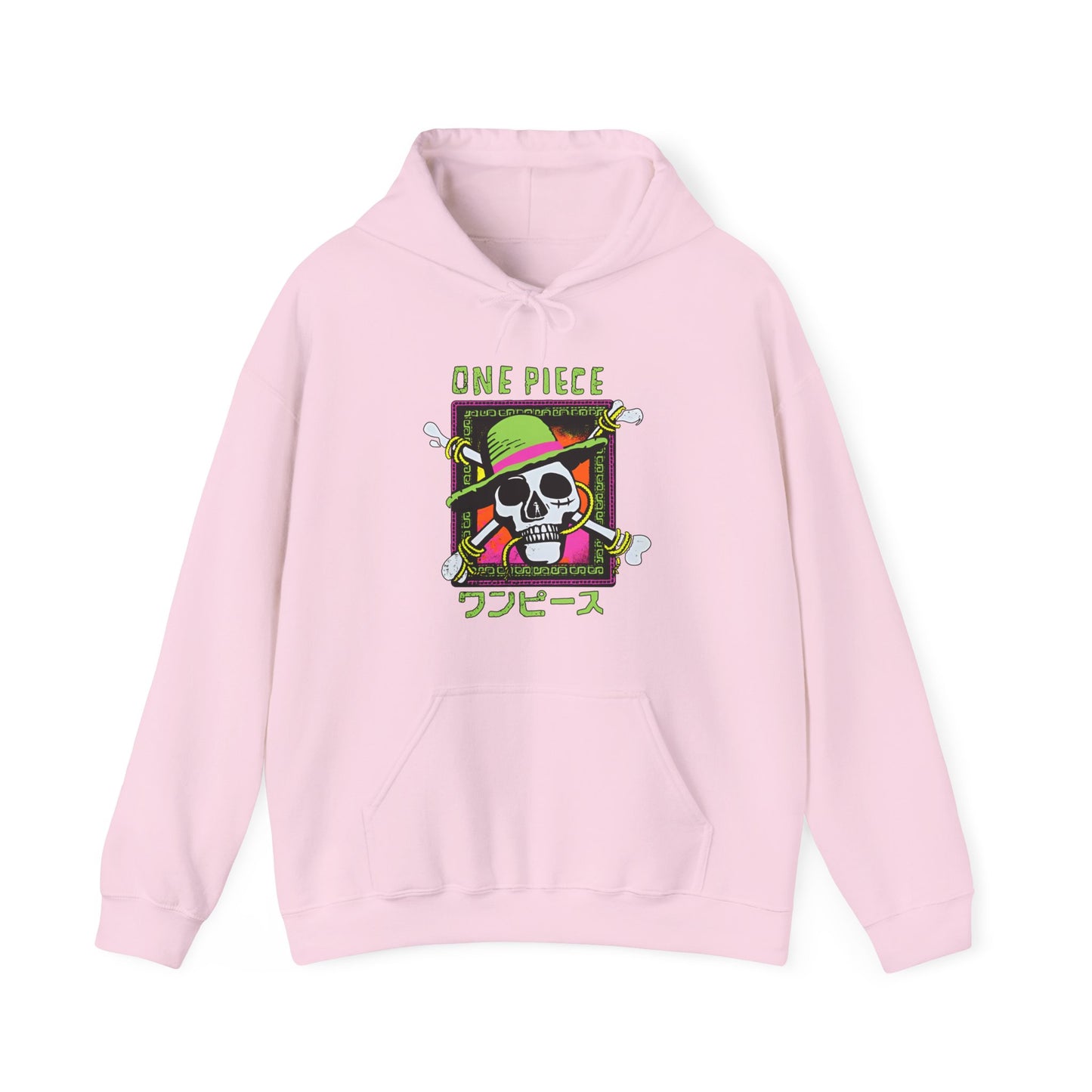 Straw Hat Pirates One Piece Hoodie – 100% Cotton Anime Pullover for True Fans