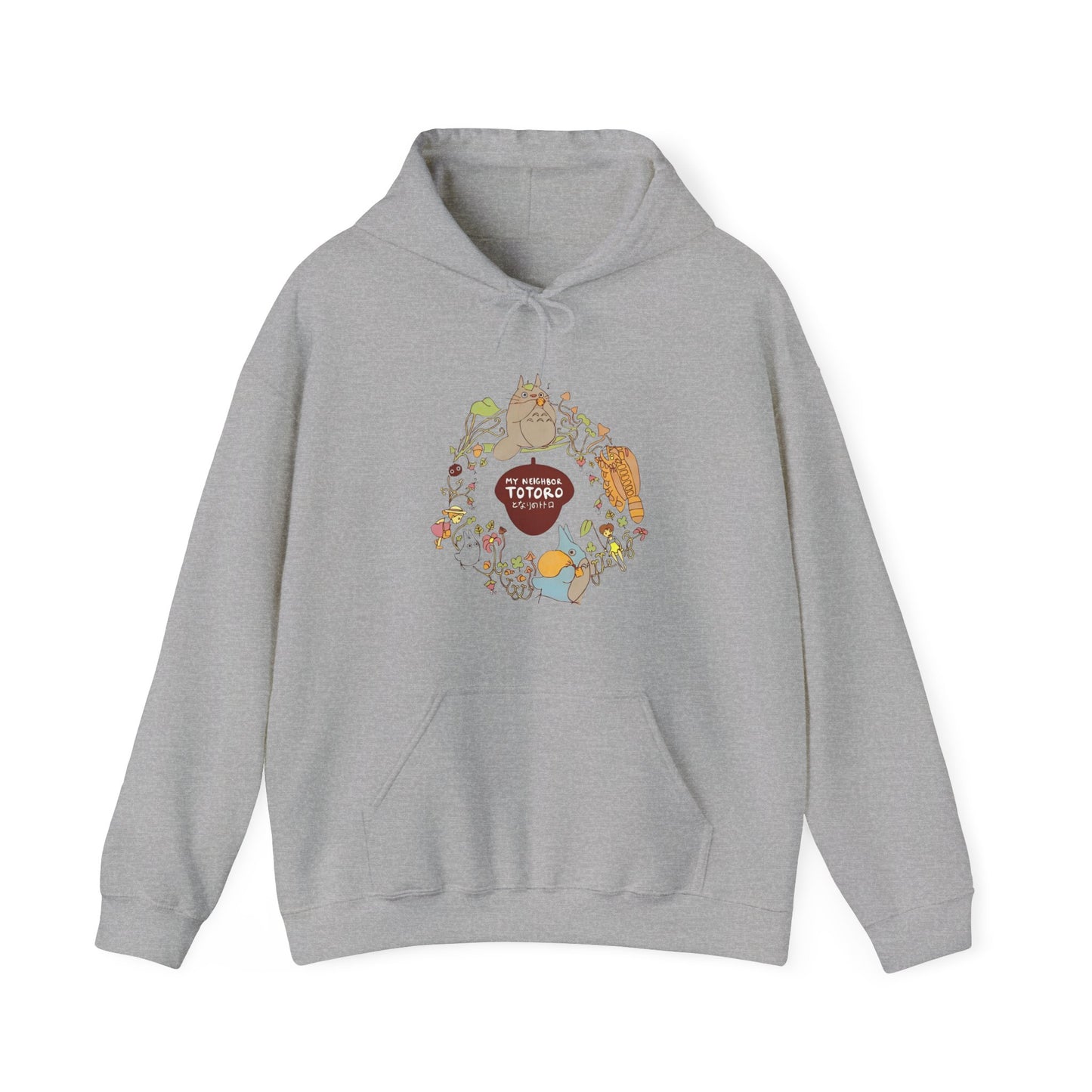 My Neighbor Totoro Hoodie – 100% Cotton Studio Ghibli Anime Sweatshirt for Fans