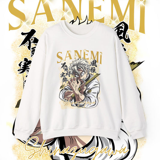 Sanemi Shinazugawa Hashira Cotton Sweatshirt | Demon Slayer Anime Pullover