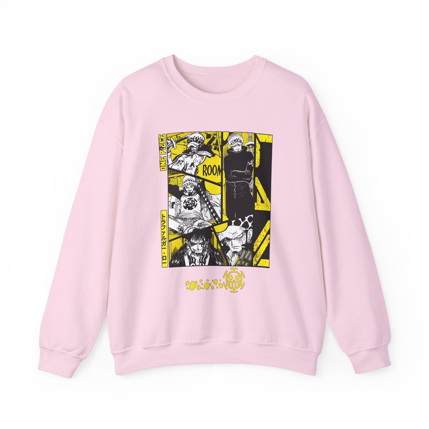 Trafalgar Law One Piece Sweatshirt – 100% Cotton Anime Pullover for Fans