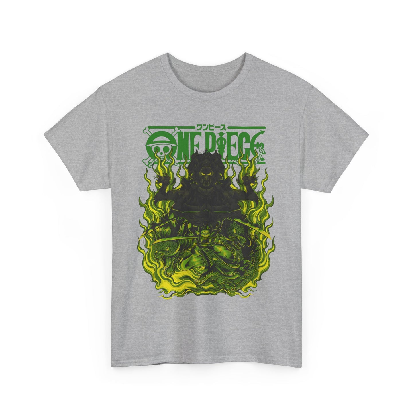 Roronoa Zoro One Piece T-Shirt – 100% Cotton Anime Tee for Swordsman Fans