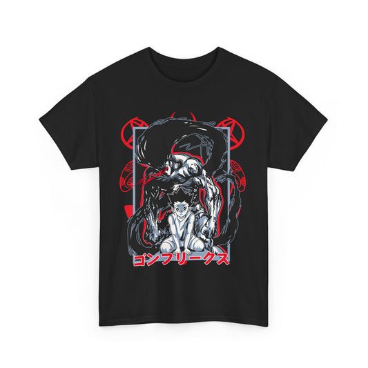 Gon Freecss T-Shirt – 100% Cotton Anime Tee from Hunter x Hunter Series