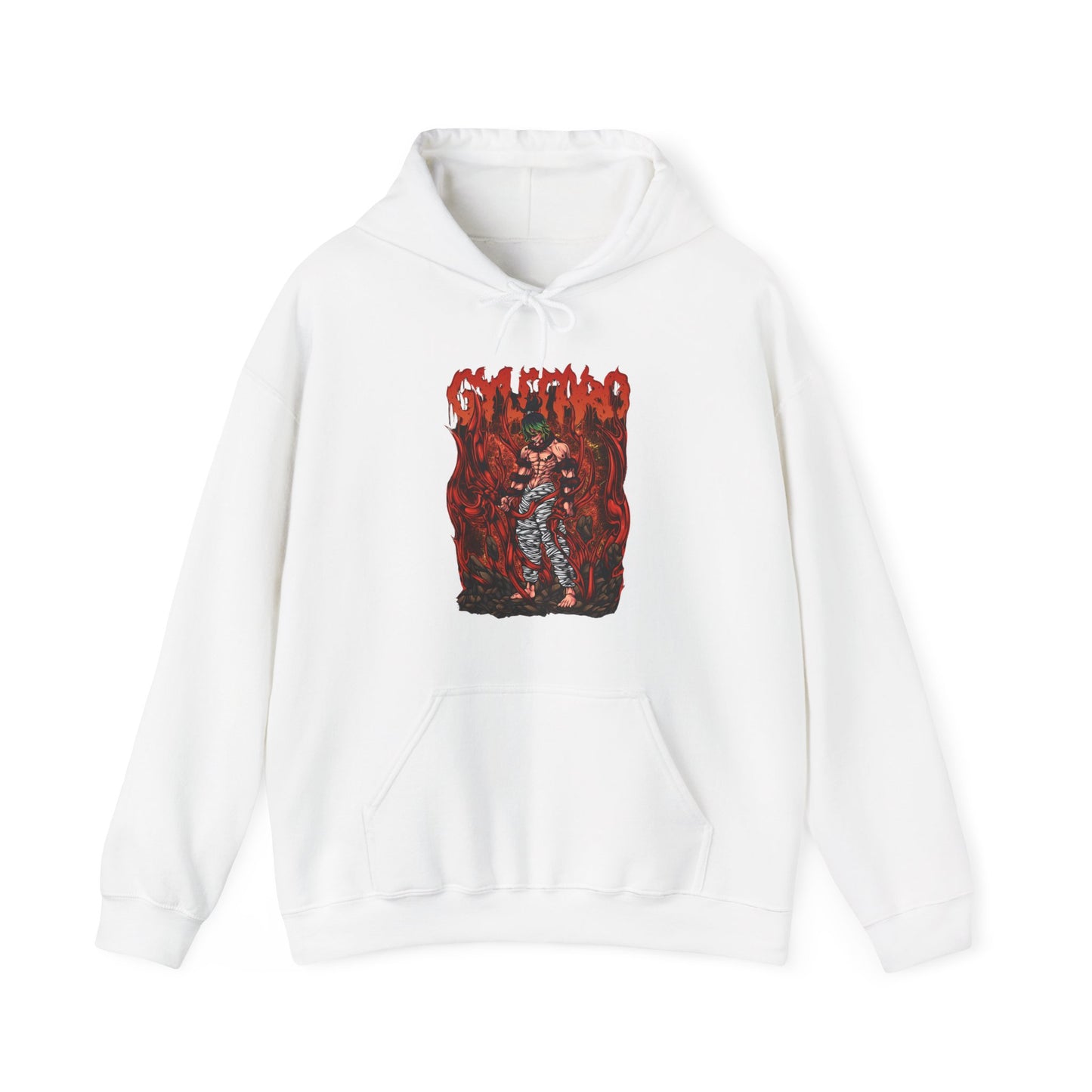 Gyutaro Demon Slayer Hoodie – 100% Cotton Anime Hoodie for Upper Moon Six Fans