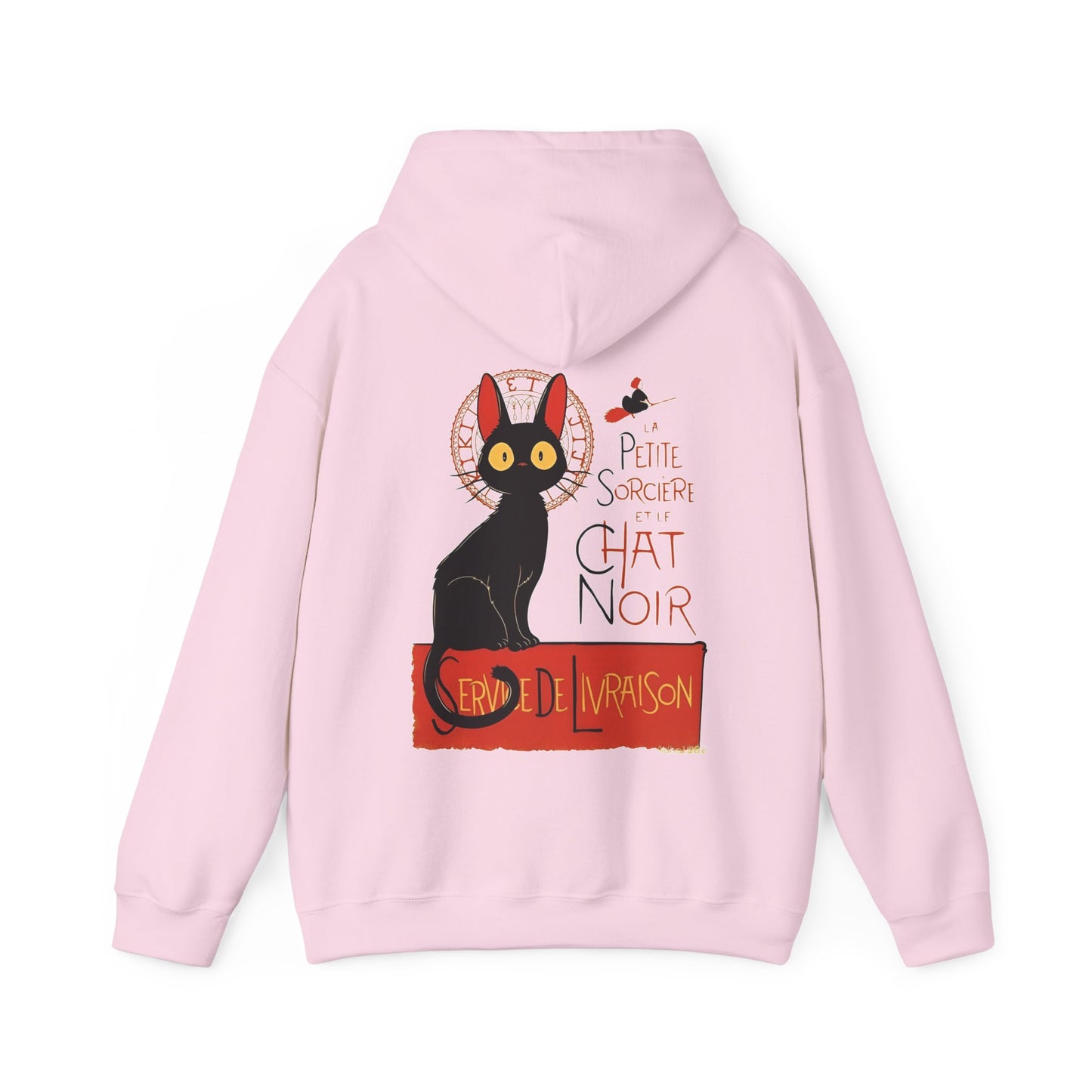 Kiki’s Delivery Service Hoodie | 100% Cotton Back Print Sweatshirt | Studio Ghibli Apparel