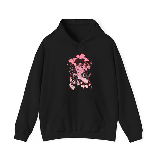 Luffy Gear Fourth Snakeman Hoodie – 100% Cotton One Piece Anime Hoodie