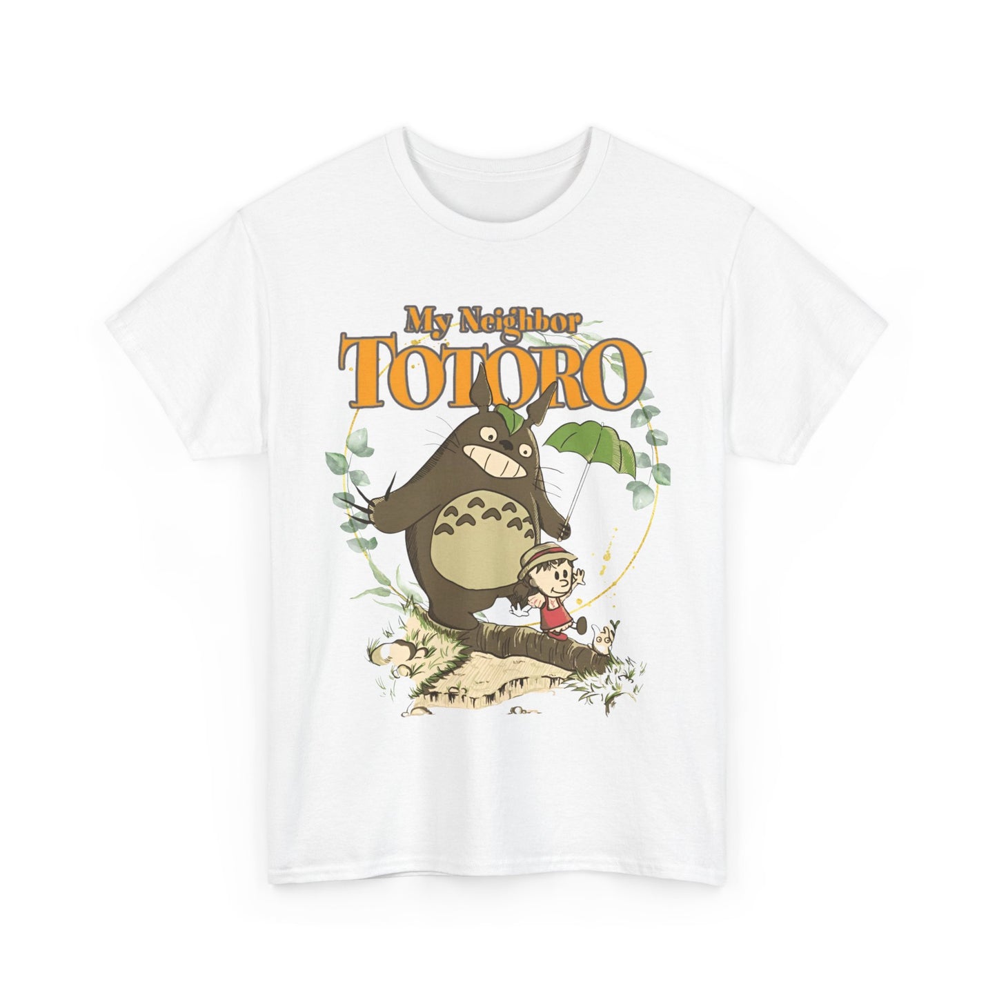 My Neighbor Totoro Cute T-Shirt 100% Cotton Studio Ghibli Tee