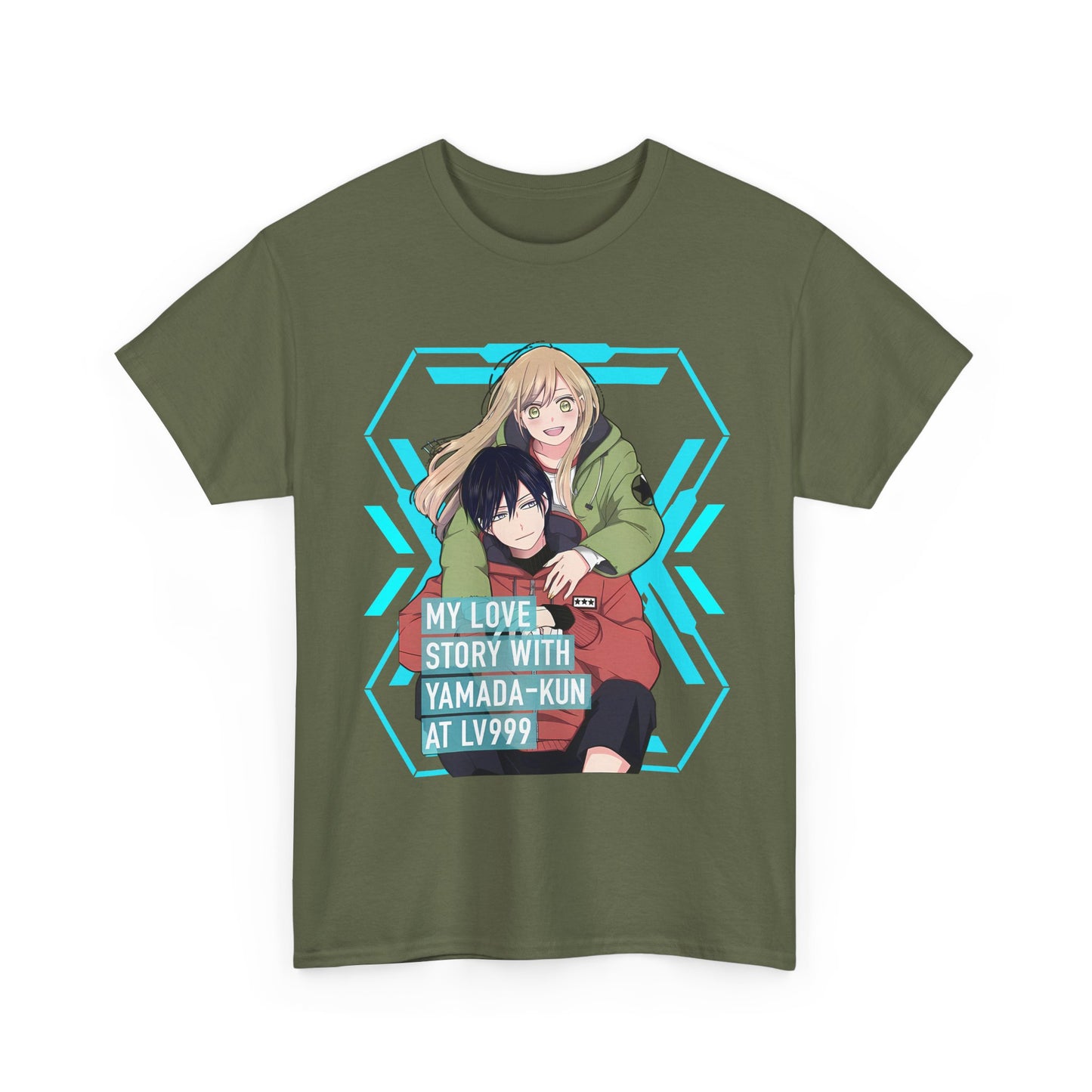 Yamada-kun at Lv999 T-Shirt – 100% Cotton Anime Tee for Romance Gamer Fans