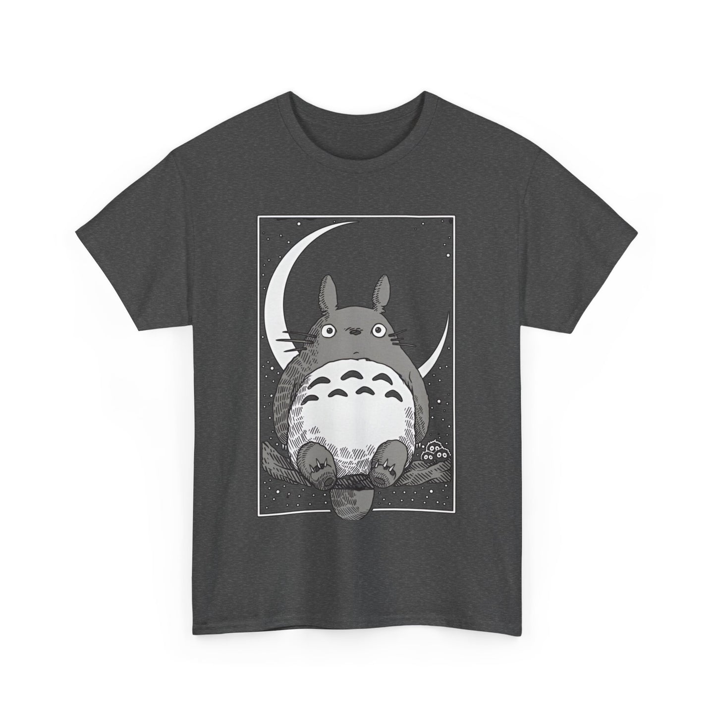 Totoro Sleep Shirt – Cozy Ghibli T-Shirt 100% Cotton for Anime and Nature Lovers