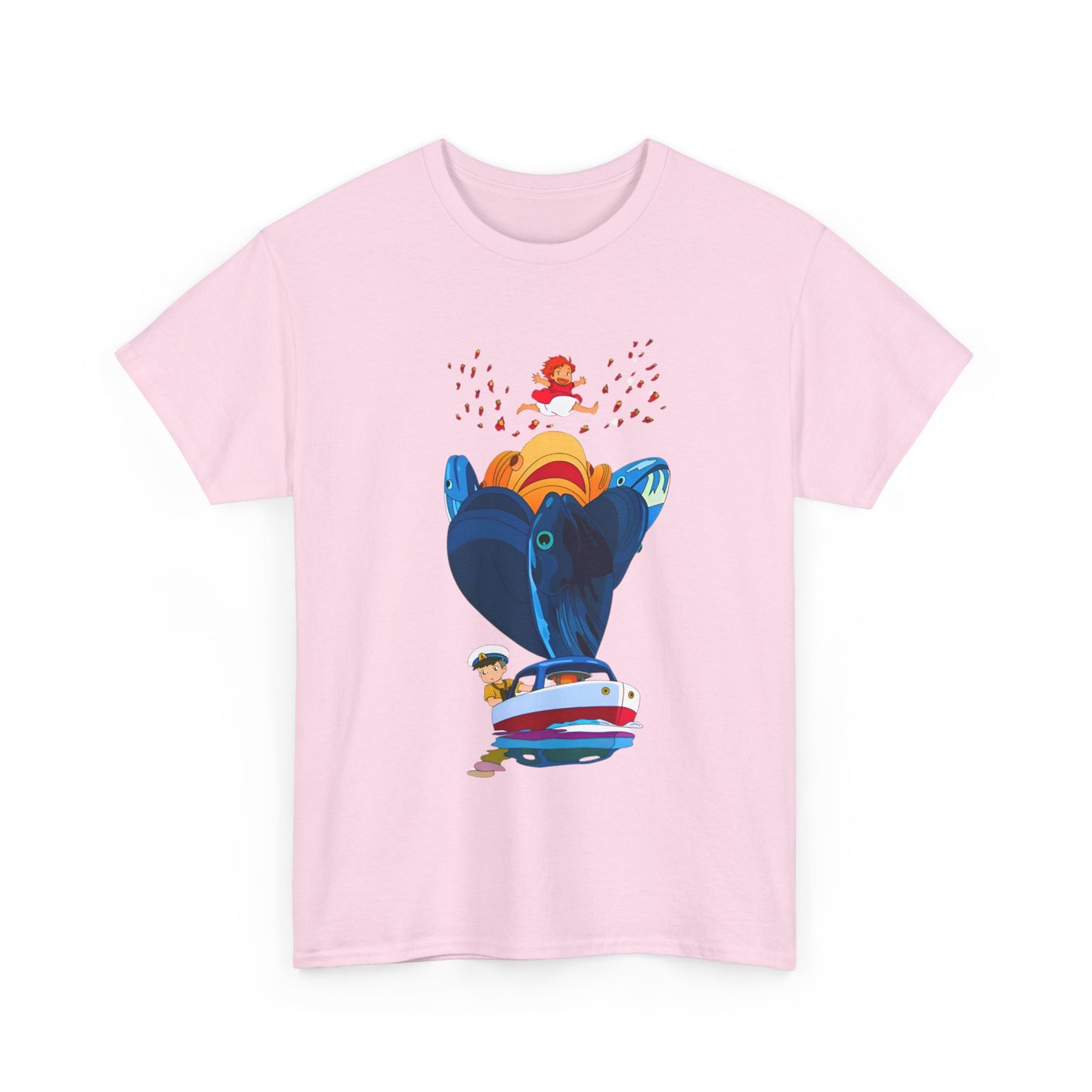 Ponyo and Sosuke Sea Dreams T-Shirt – 100% Cotton Studio Ghibli Inspired Tee