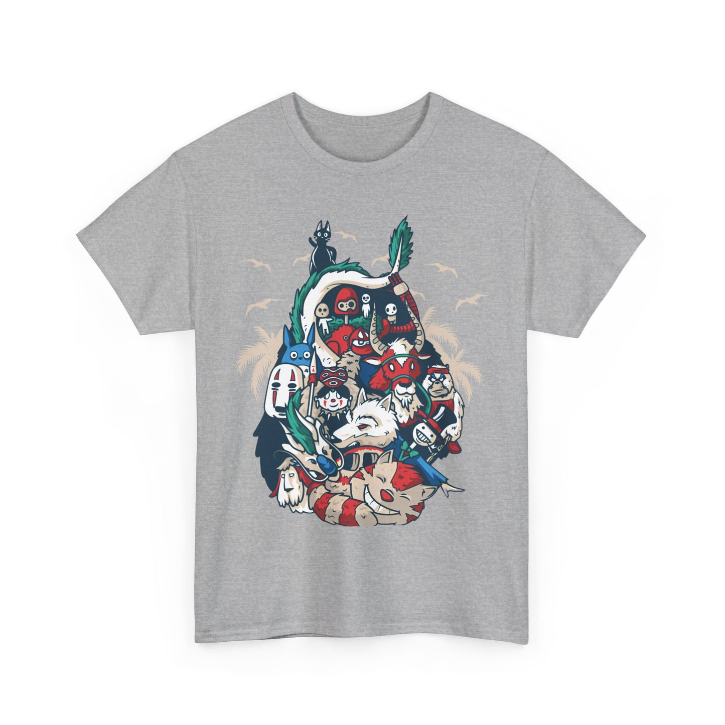 Studio Ghibli Staff T-Shirt 100% Cotton | Anime Graphic Tee
