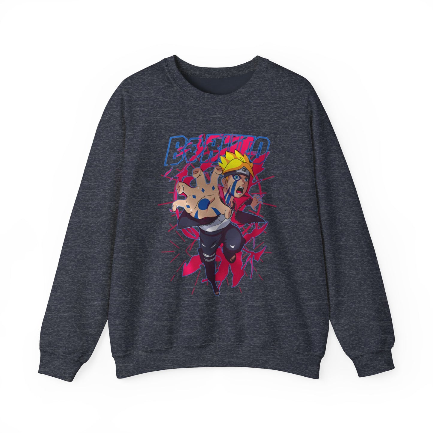 Boruto Naruto Next Generations Sweatshirt – 100% Cotton Anime Pullover for Boruto Fans
