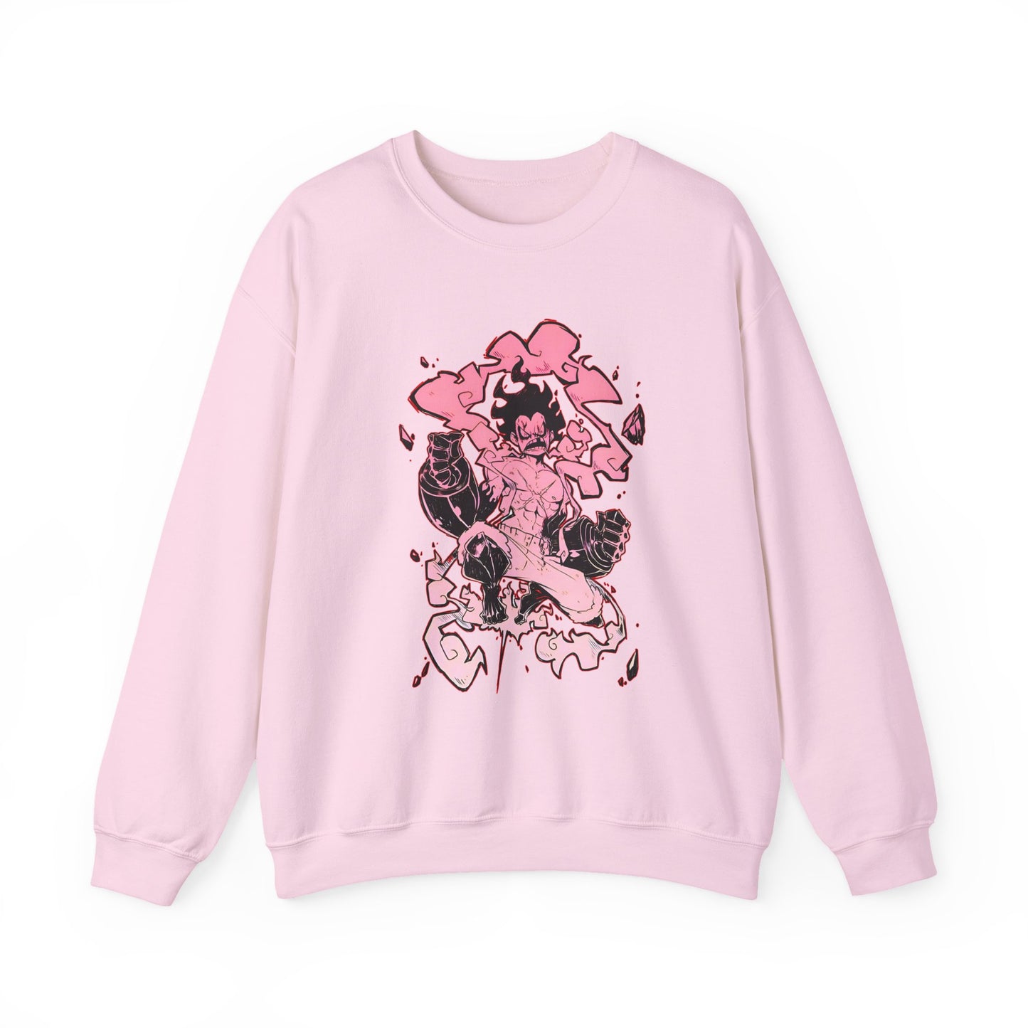 Luffy Gear Fourth Snakeman Sweatshirt – 100% Cotton One Piece Anime Pullover