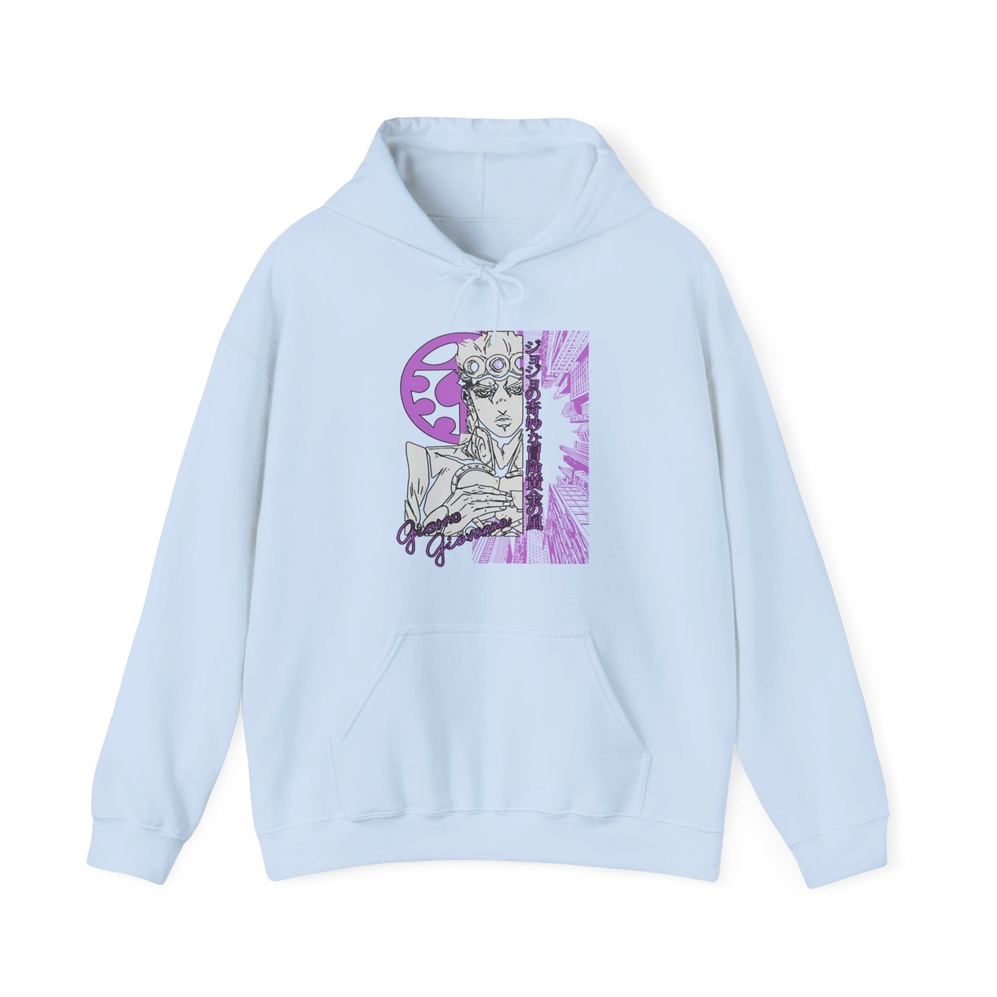 Giorno Giovanna Hoodie – 100% Cotton JoJo’s Bizarre Adventure Anime Streetwear